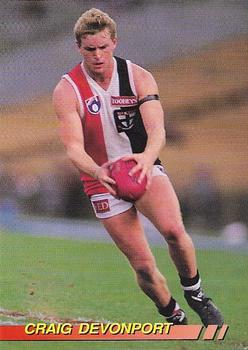 1994 Select AFL #171 Craig Devonport Front